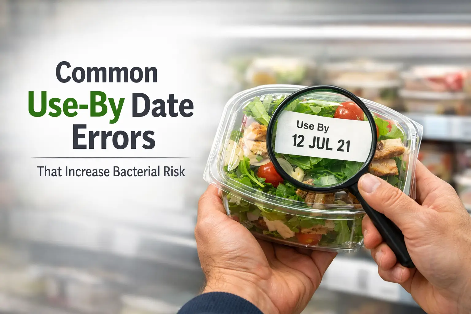 Common Use-By Date Errors That Increase Bacterial Risk