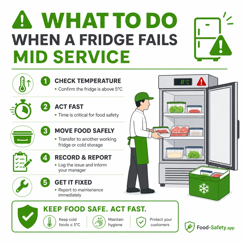 Act fast when equipment fails 1