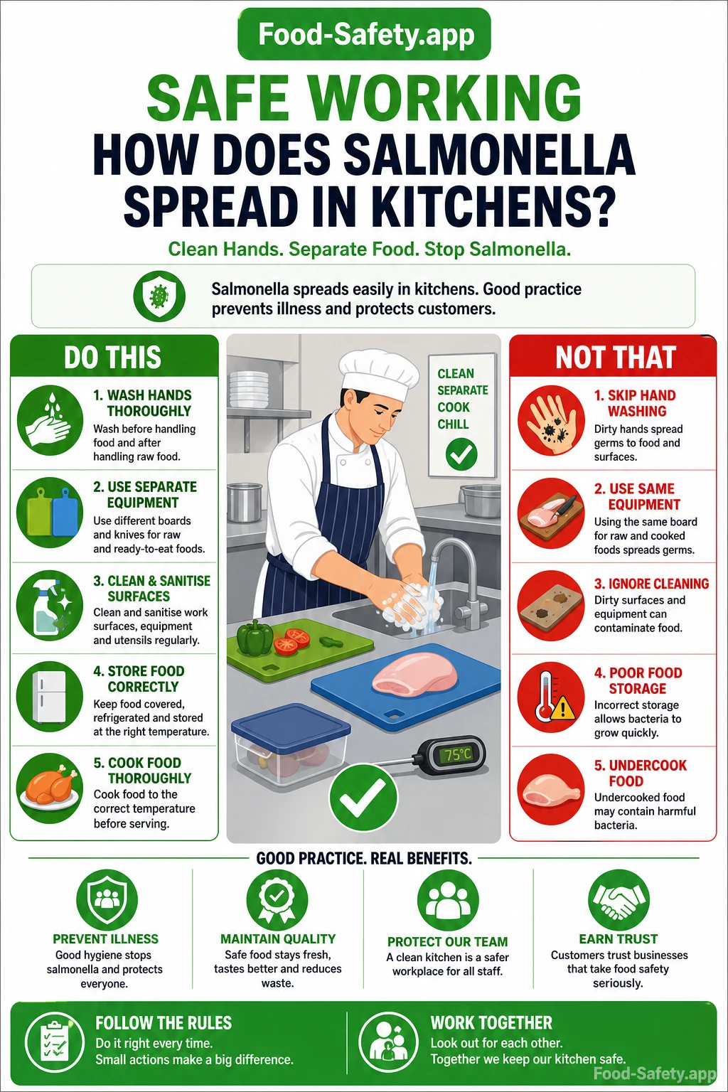 How Does Salmonella Spread in Kitchens and How to Prevent It How does salmonella spread in kitchens 1