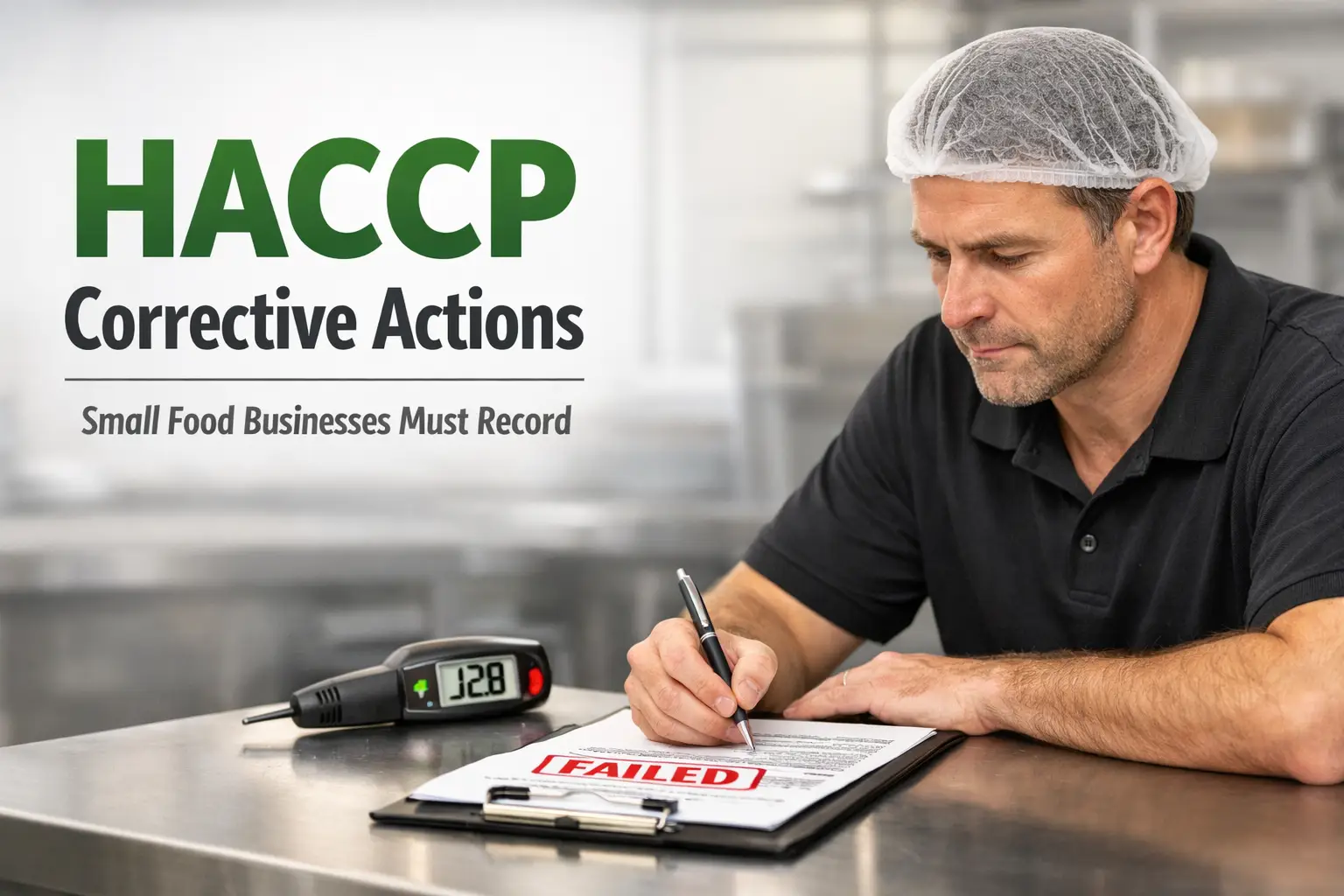 HACCP Corrective Actions Small Food Businesses Must Record