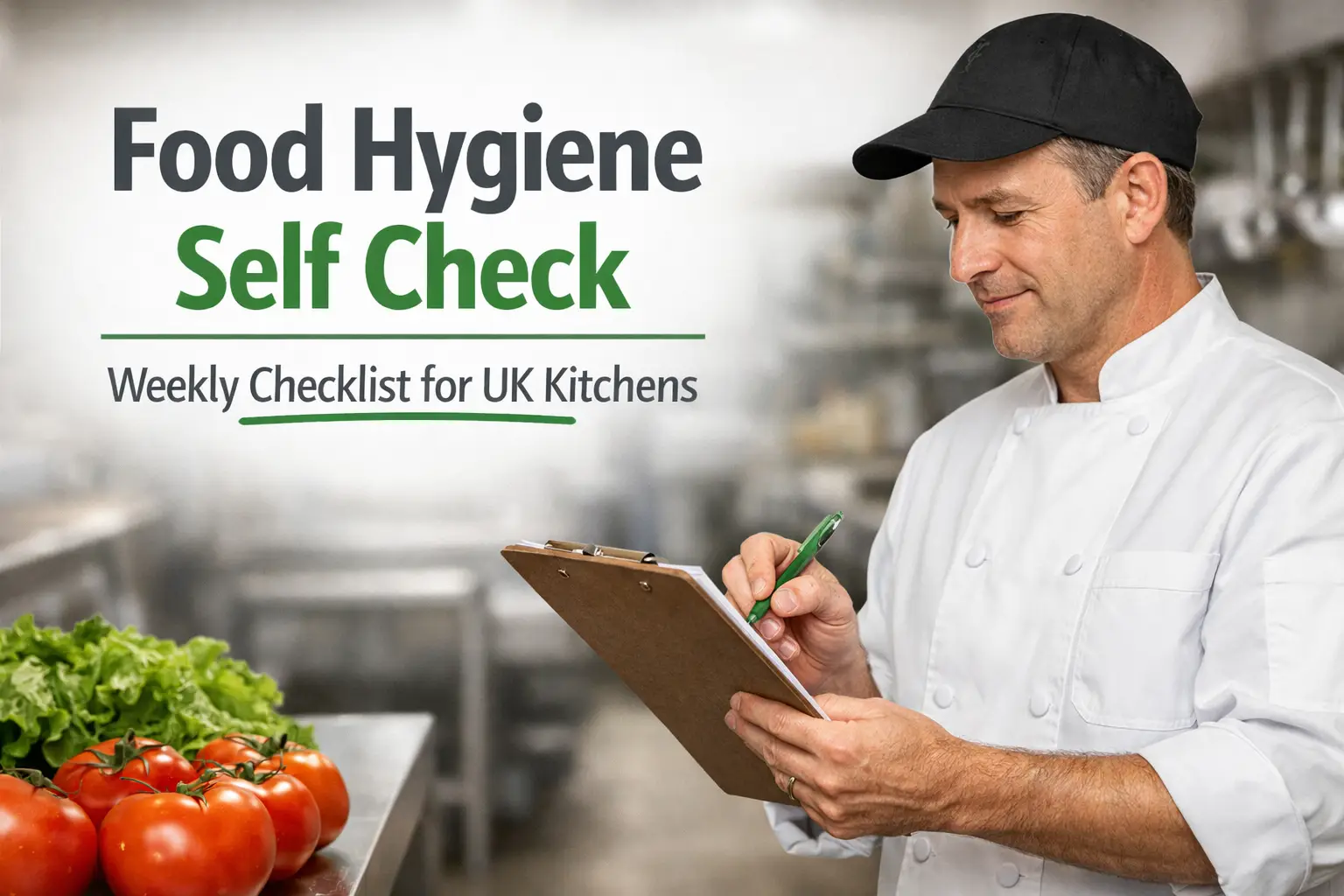 Food Hygiene Self Check: Weekly Checklist for UK Kitchens