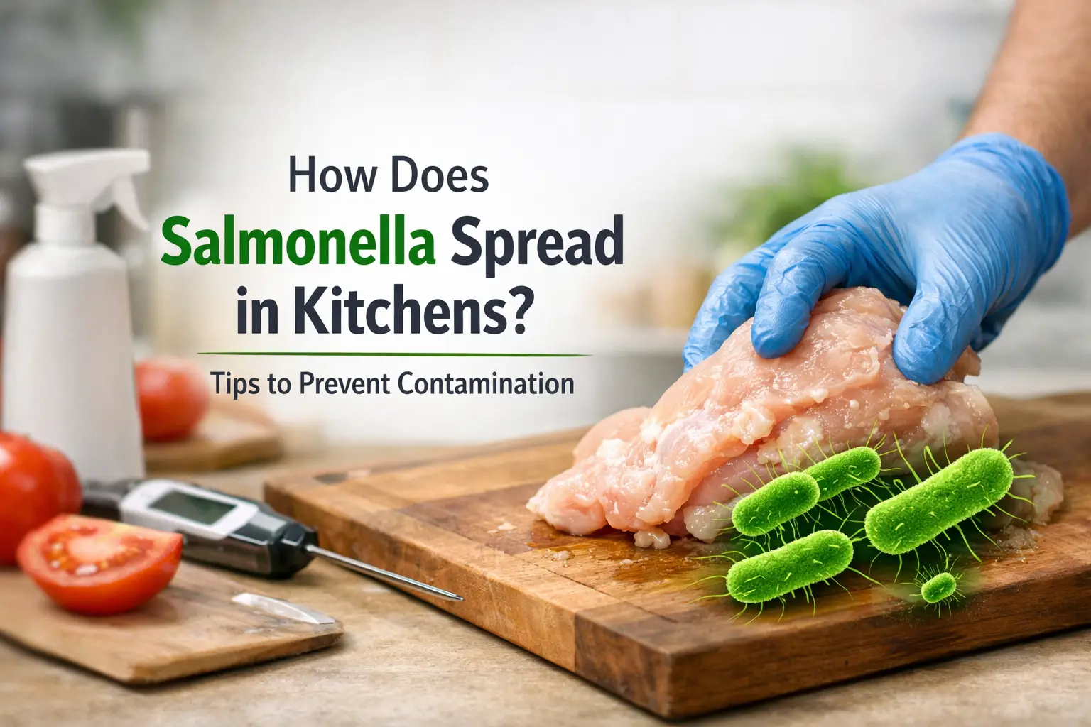 How Does Salmonella Spread in Kitchens and How to Prevent It