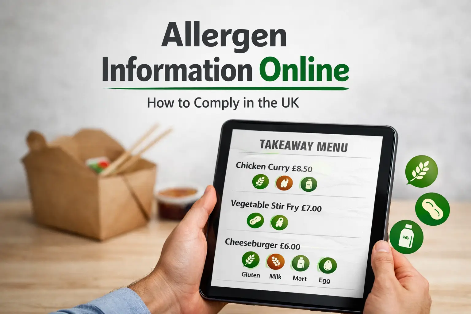 Allergen Information Online: How to Comply in the UK