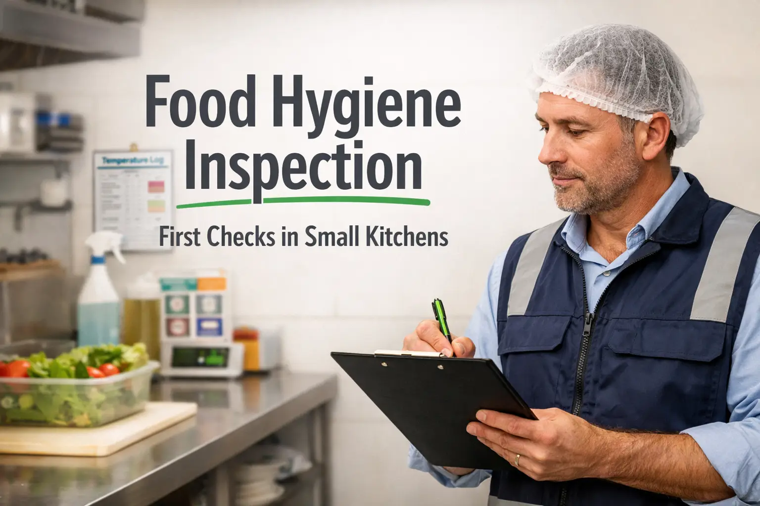 Food Hygiene Inspection: First Checks in Small Kitchens Food Hygiene Inspection: First Checks in Small Kitchens