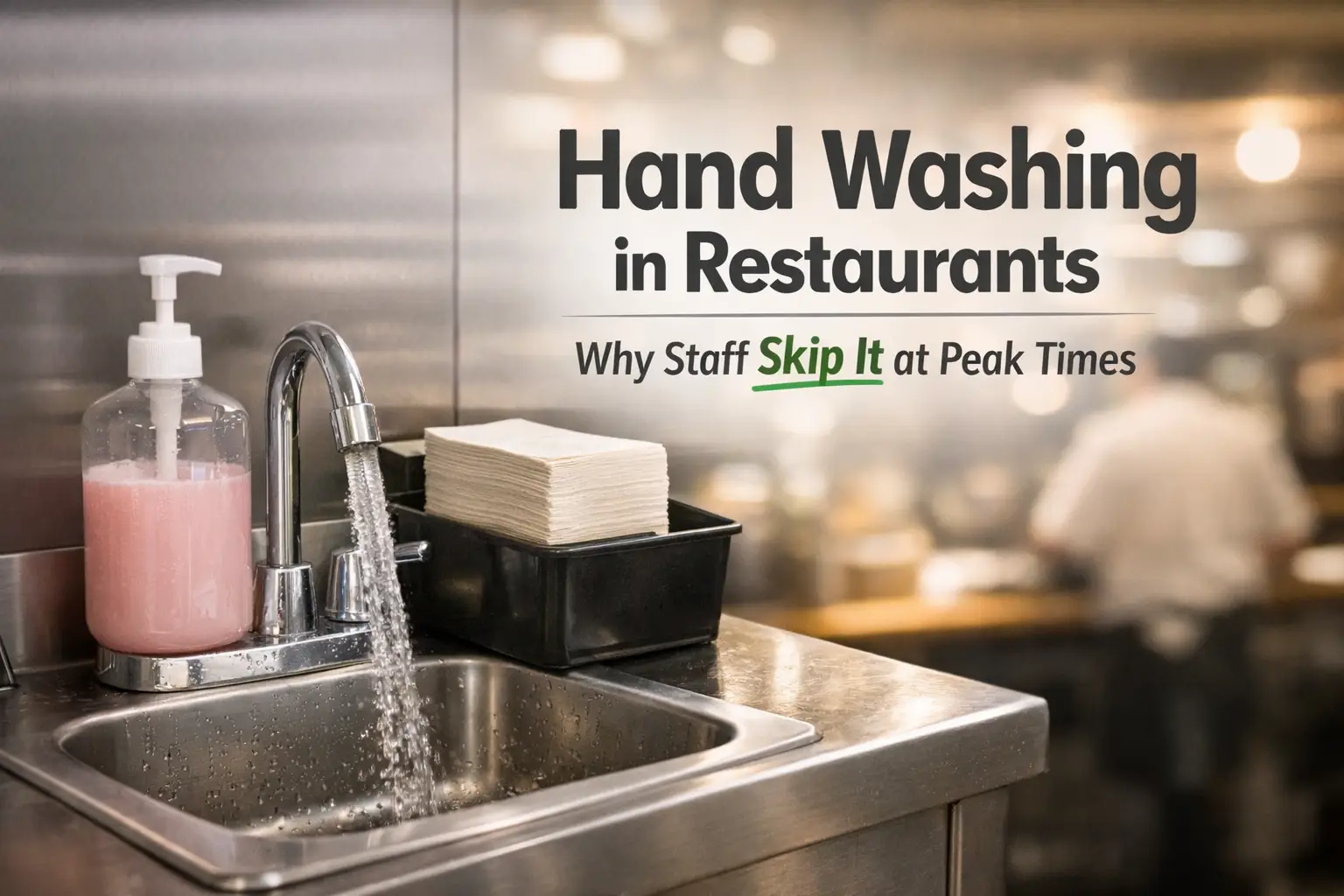 Hand Washing in Restaurants: Why Staff Skip It at Peak Times