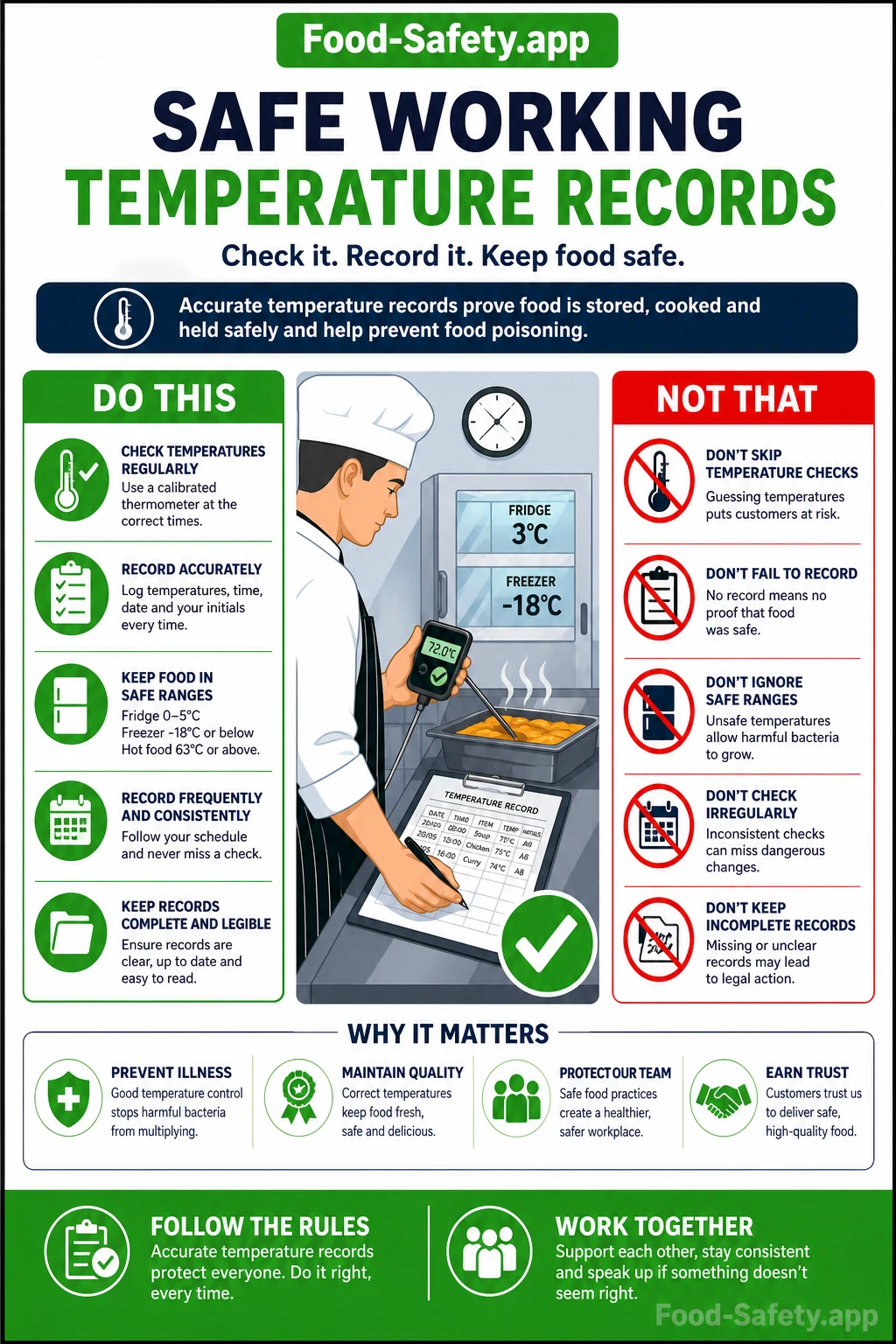 Food Temperature Records: UK HACCP Requirements and Best Practice Are Your Temperature Records Good Enough 1