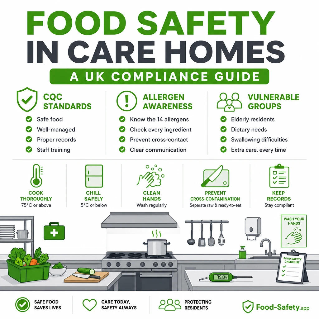 Controls must reflect the higher risk of vulnerable residents. 1