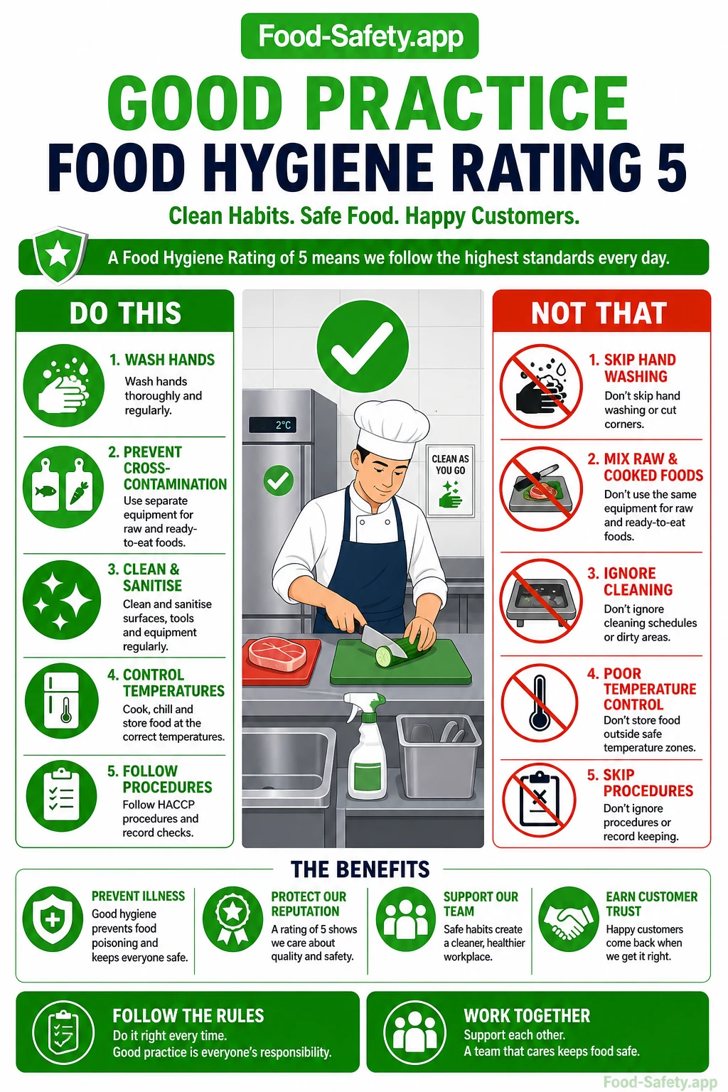 Food Hygiene Rating 5: What It Means, How to Get and Keep It Food Hygiene Rating 5 What It Means and How to Keep It 1