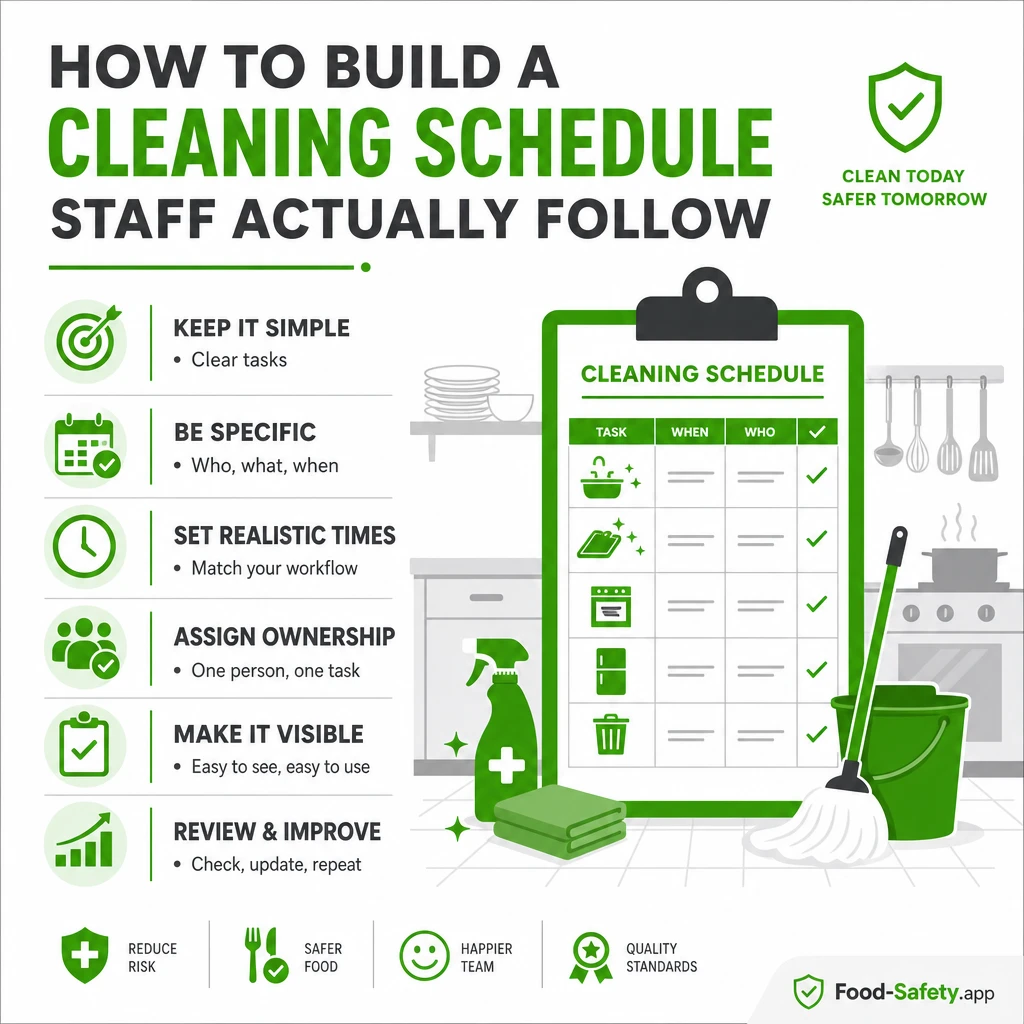 Make cleaning tasks specific daily 1