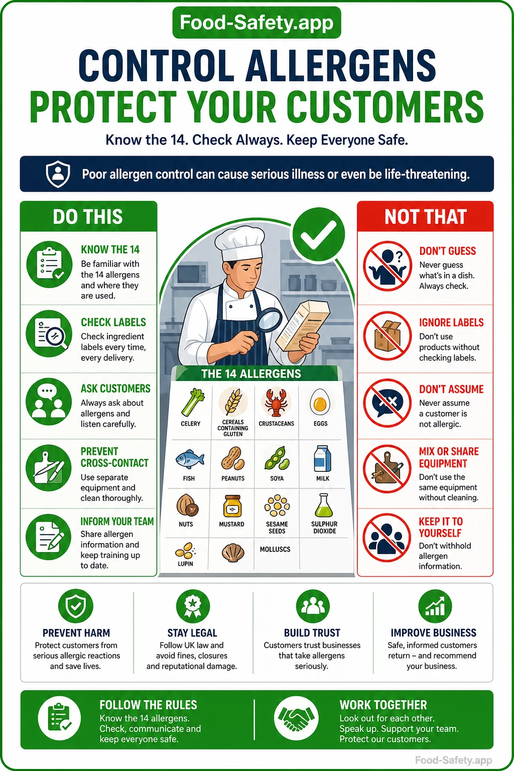 The 14 Allergens The Complete UK List for Food Businesses 1