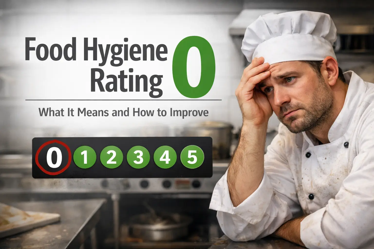 Food Hygiene Rating 0: What It Means and How to Improve