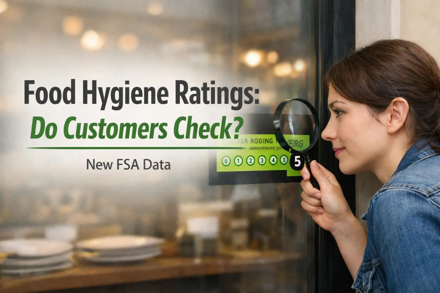 Food Hygiene Ratings: Do Customers Check? New FSA Data