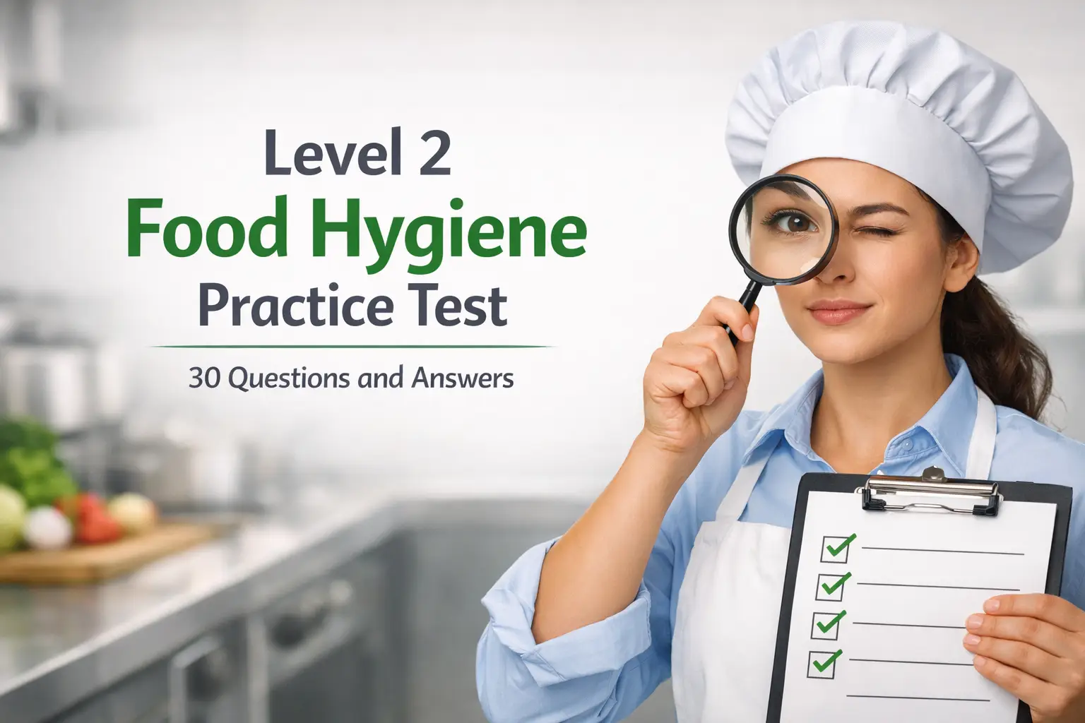 Level 2 Food Hygiene Practice Test: 30 Questions and Answers Level 2 Food Hygiene Practice Test: 30 Questions and Answers