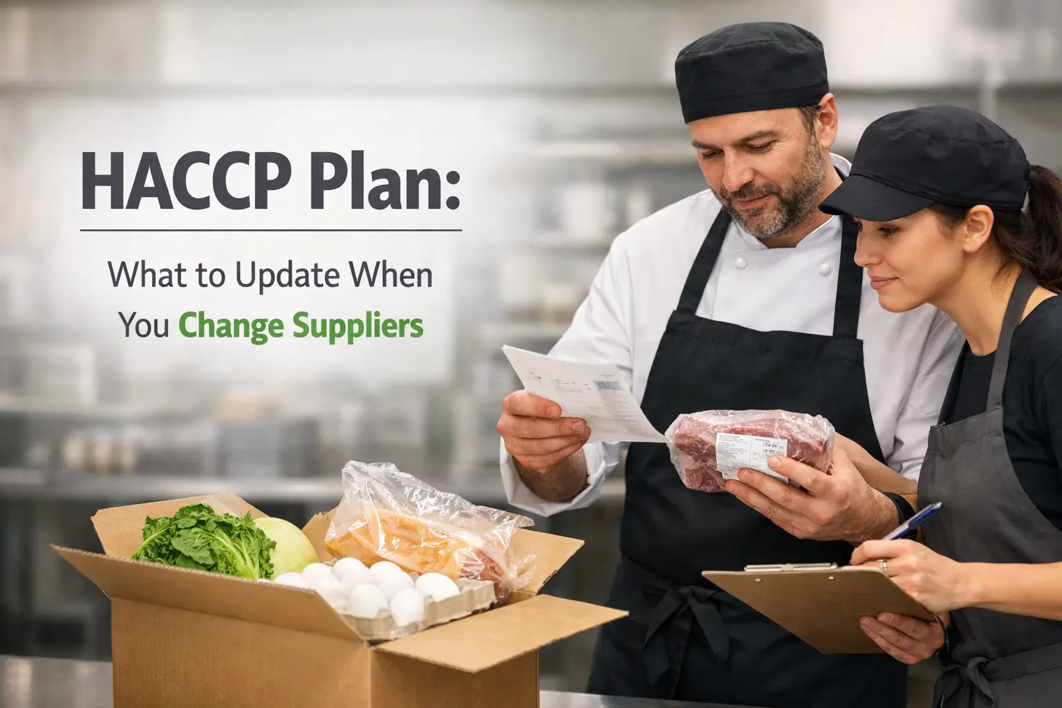 HACCP Plan: What to Update When You Change Suppliers