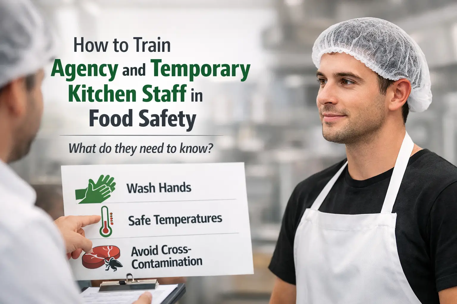 How to Train Agency and Temporary Kitchen Staff in Food Safety